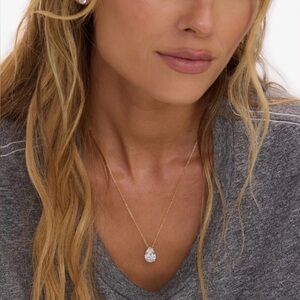 Melinda Maria “ Are you jealous?” Teardrop necklace